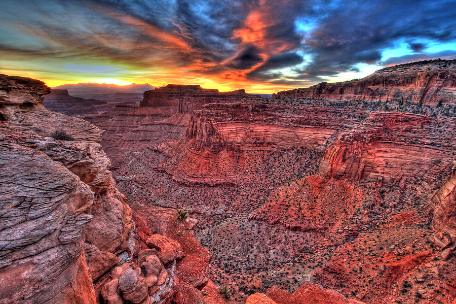 Canyonland Sunrise Photograph by Scott Mahon