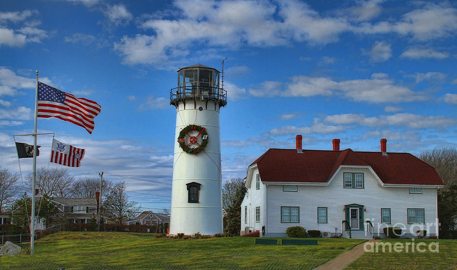 Cape Cod Chatham Lighthouse Photograph by Gina Cormier
