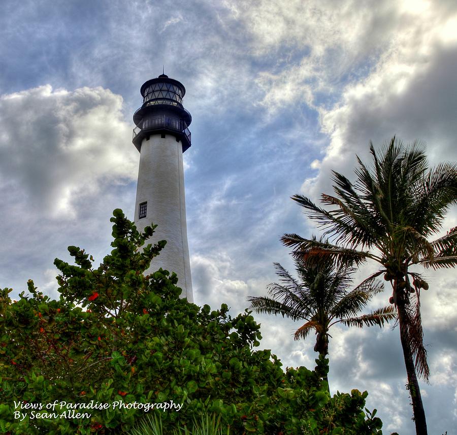 Cape Florida Light House Photograph by Sean Allen