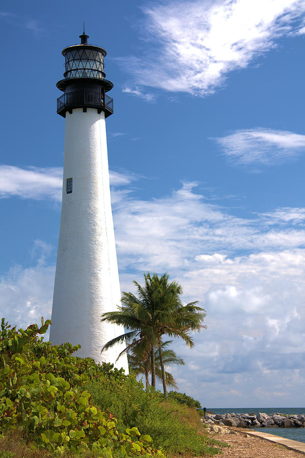 Cape Florida Lighthouse Photograph by Rudy Umans