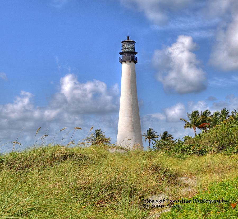 Cape Florida Lighthouse Photograph by Sean Allen