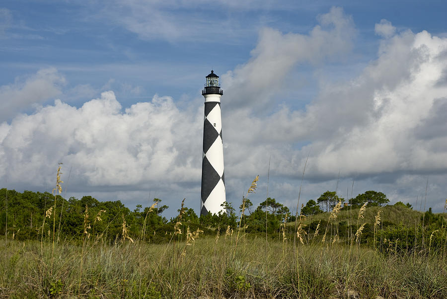 Lighthouse Photograph - Cape Lookout Light by Rick Hartigan