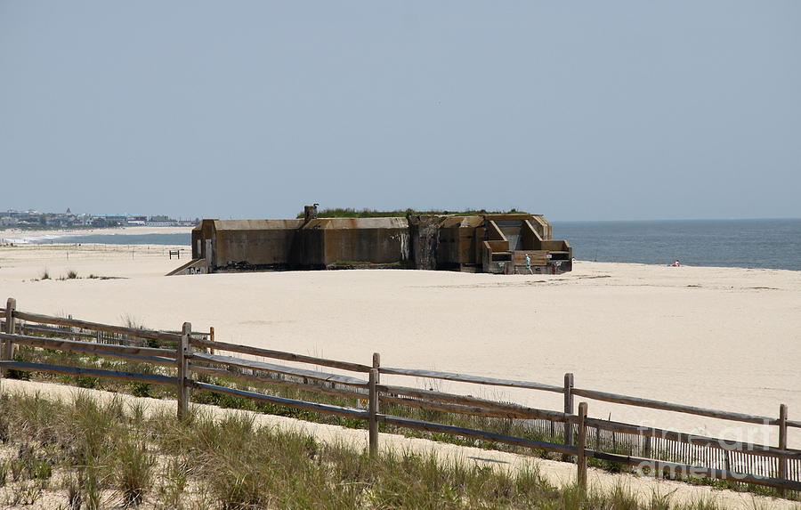 Cape May Beach Bunker Photograph by Christiane Schulze Art And Photography