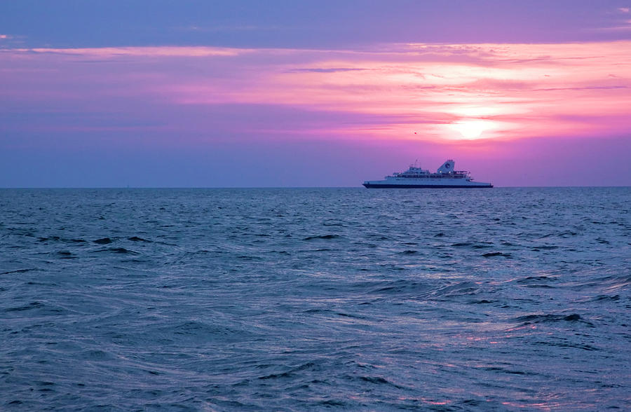Cape May Lewes Ferry Photograph by Tom Singleton