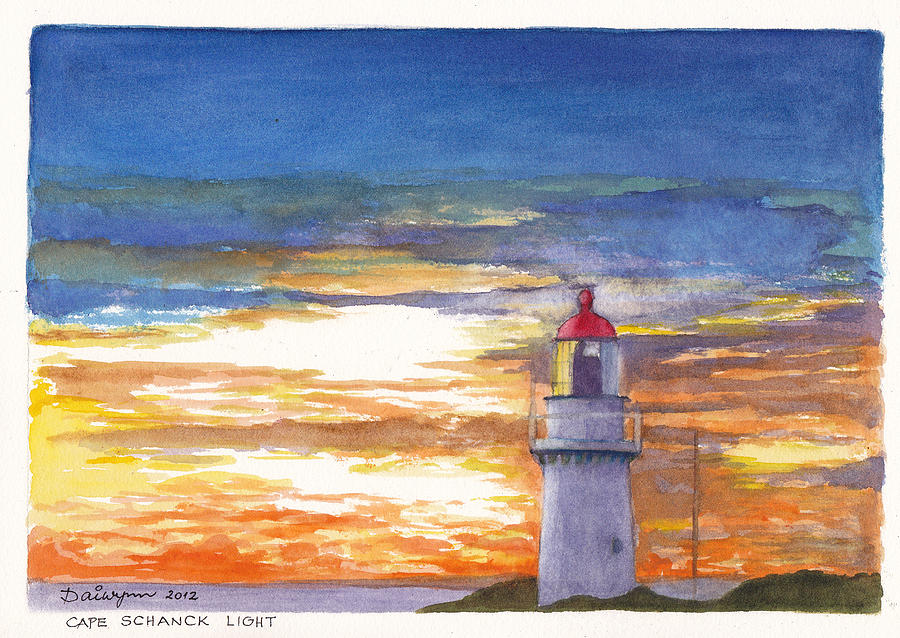 Cape Schanck Light Victoria Australia Painting by Dai Wynn