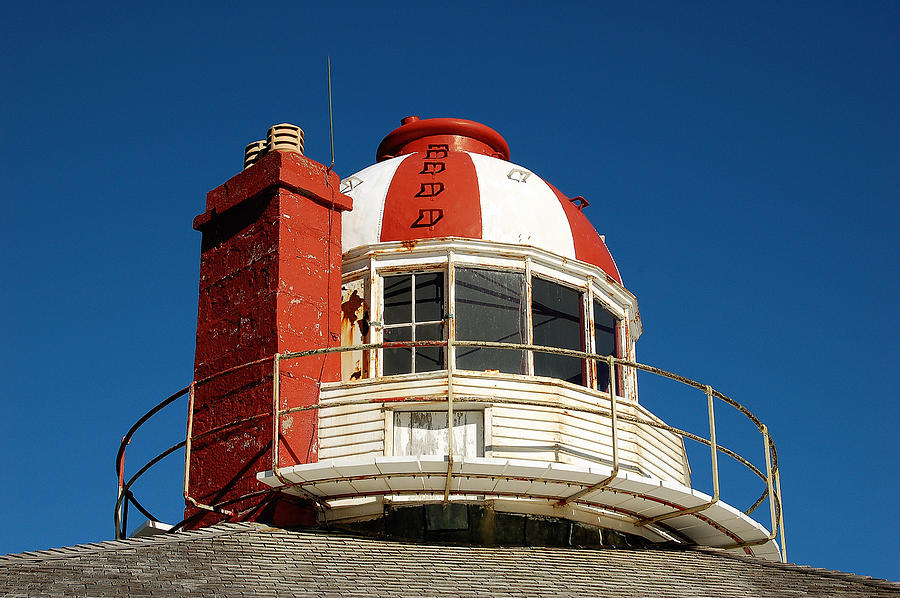 Cape Spear Lighthouse Dome Photograph by Steve Hurt