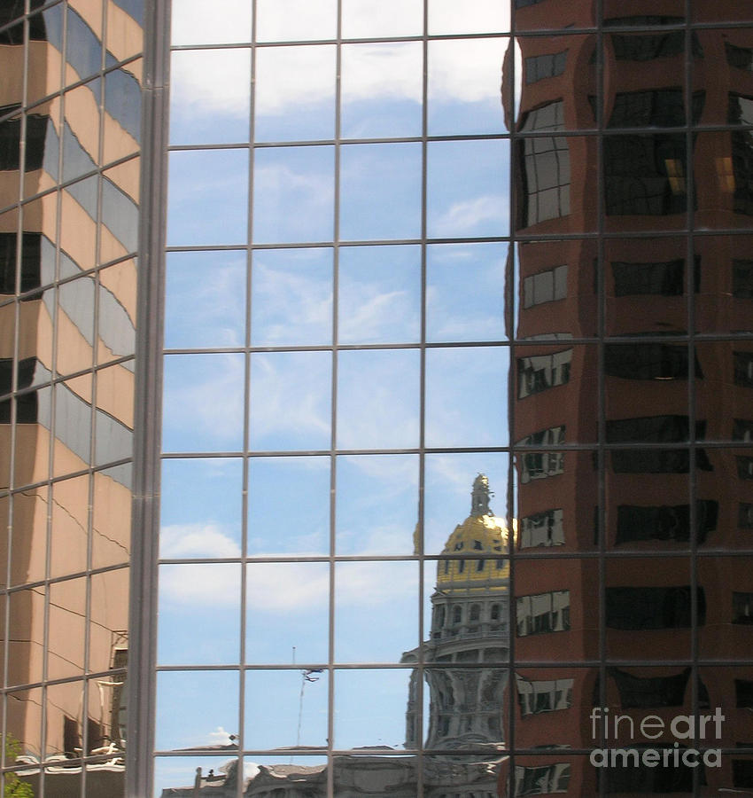 Capital Reflection Photograph by Arlene Carmel
