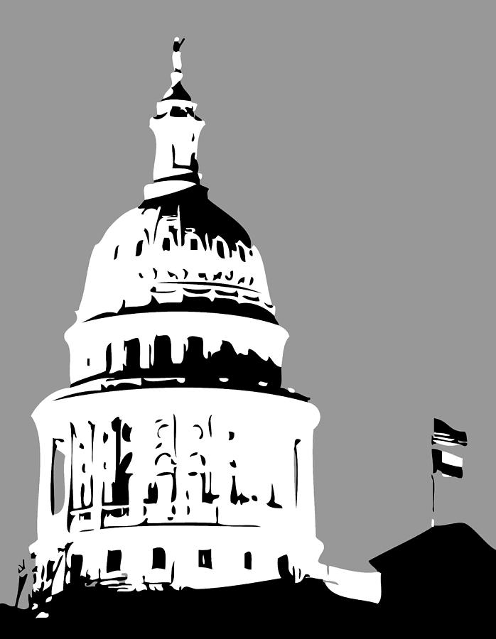 Capitol Dome BW3 Photograph by Scott Kelley