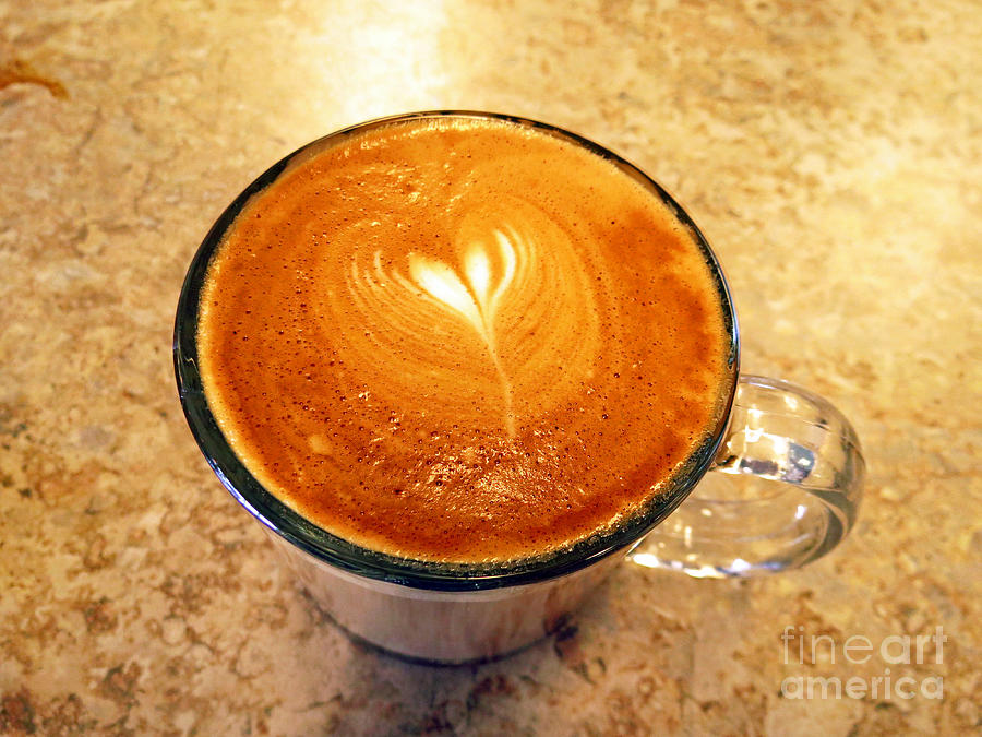 Coffee Photograph - Cappuccino Everyone Wants by Ausra Huntington nee Paulauskaite