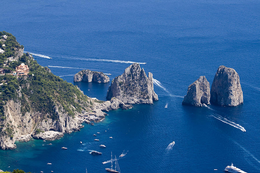 Capri Scene Photograph by Francesco Riccardo Iacomino