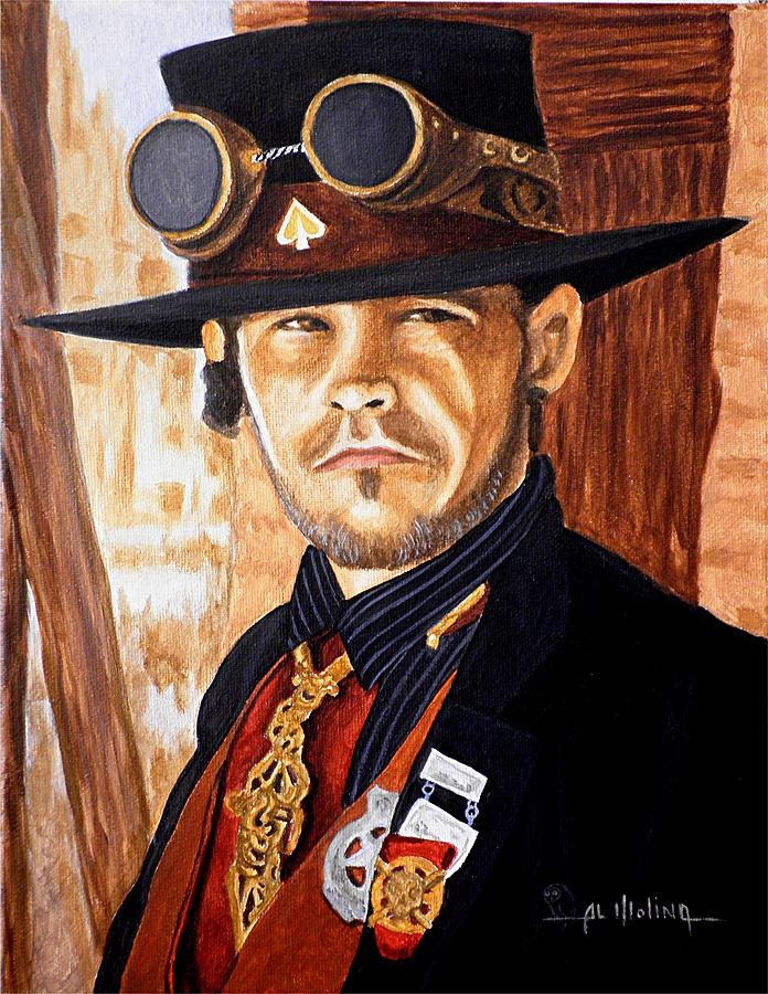 Captain Cedric Whittaker Nuff Said Painting by Al  Molina