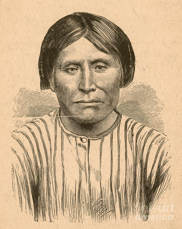 Captain Jack, Modoc Chief Photograph by Photo Researchers