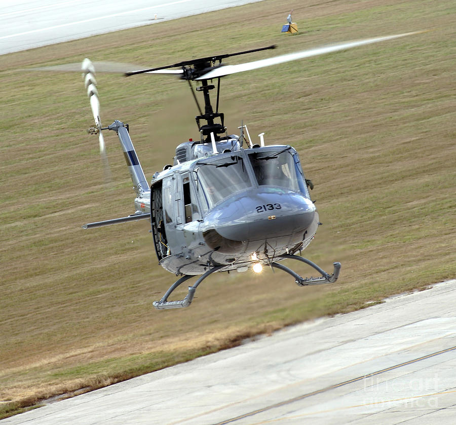 Captain Pilots The Th-1h Trainer Photograph by Stocktrek Images - Pixels