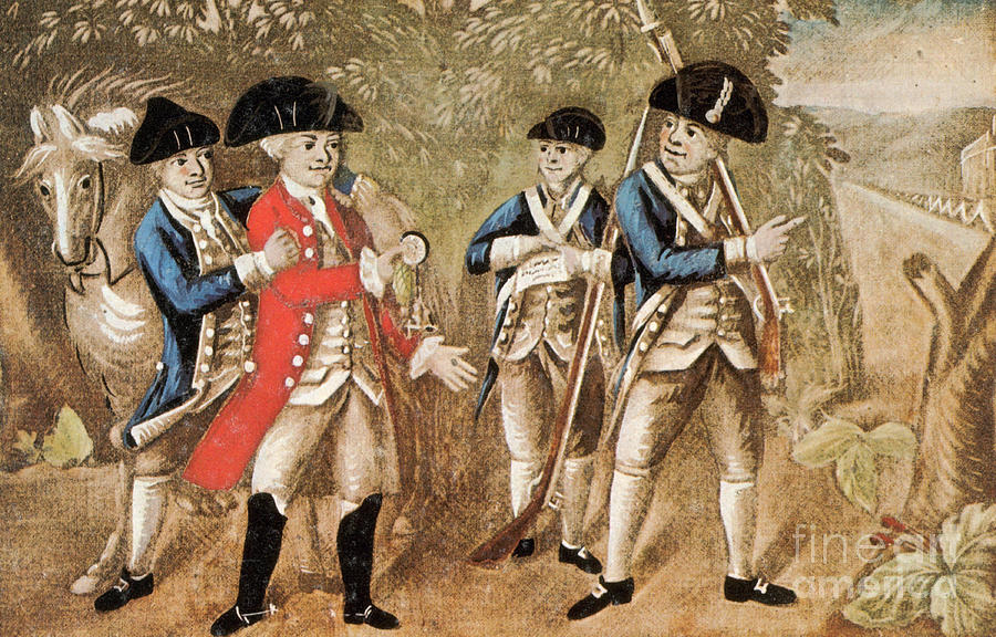 Capture Of Major Andre, 1780 Photograph by Photo Researchers