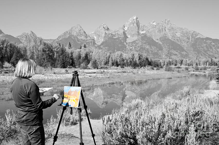 Capturing the Surrounding Beauty Photograph by Bob and Nancy Kendrick