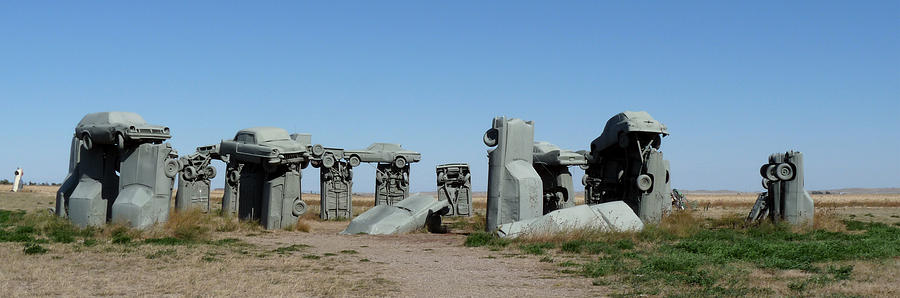Car Henge Photograph by Terry Eve Tanner