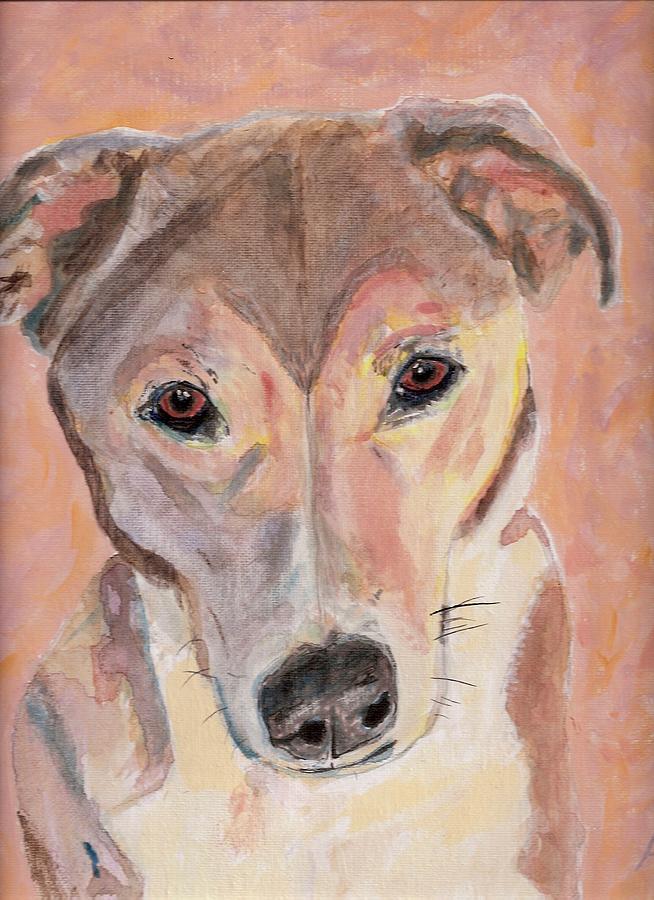 Dog Painting - Cara by Arthur Rice