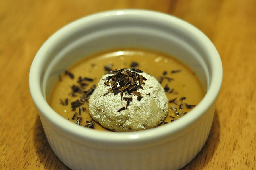 Caramel Pot de Creme Dessert Photograph by Roy Williams Fine Art America