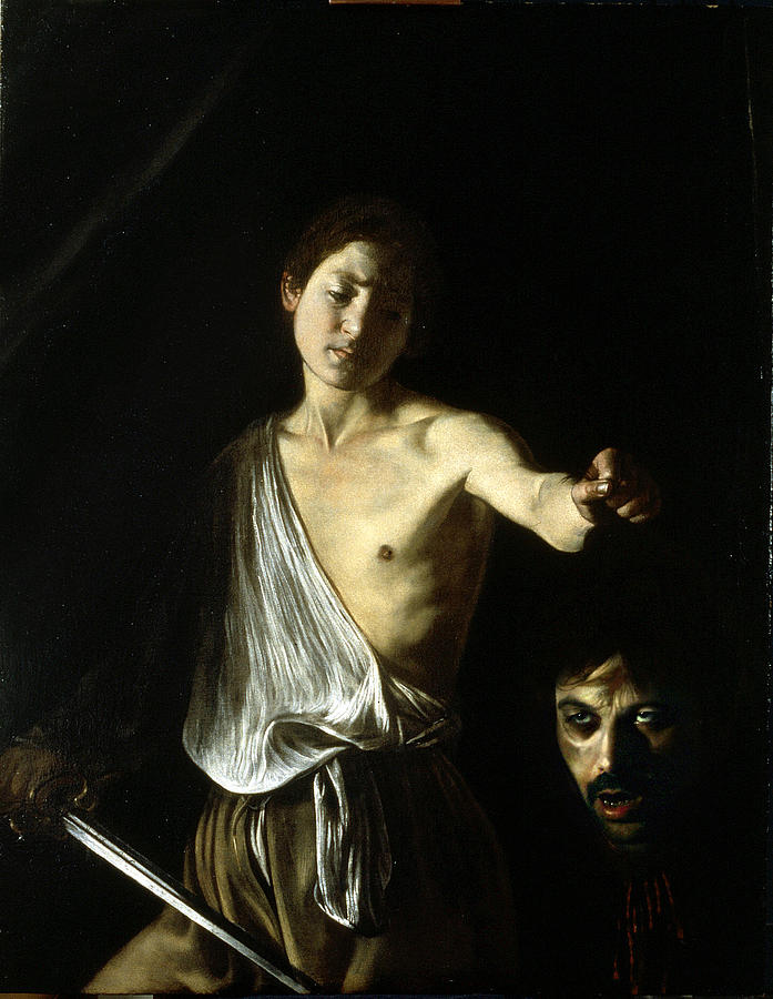 Caravaggio Digital Art by Alessandro Della Pietra