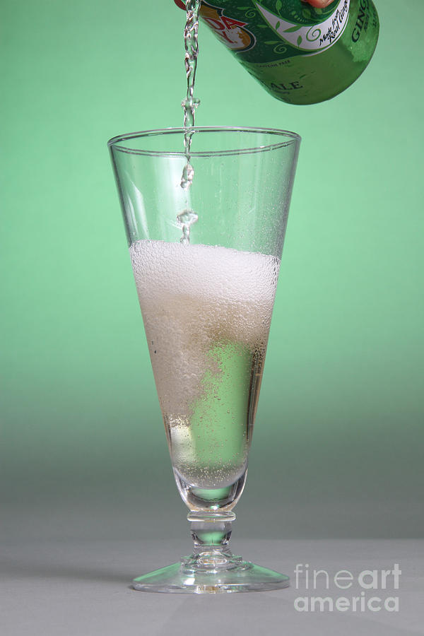 Carbonated Drink Photograph by Photo Researchers, Inc.