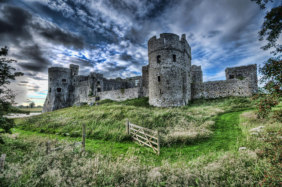 Carew Castle Pembrokeshire 4 Photograph by Steve Purnell