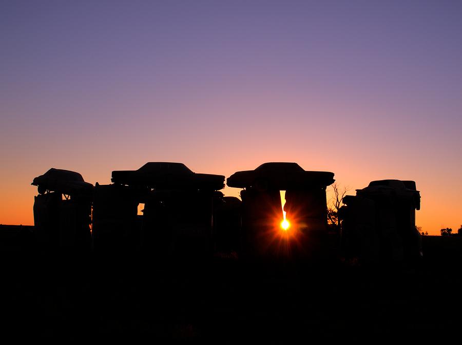Carhenge Solstice Photograph by HW Kateley