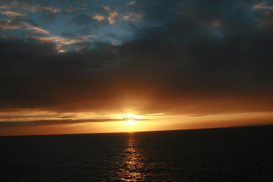 Caribbean Sunset Photograph by Steve Carpenter - Fine Art America