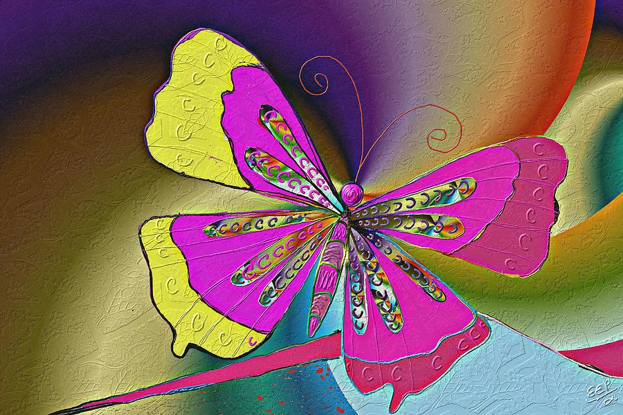 Butterfly Digital Art - Carisma Butterfly by Enrico Pischiera