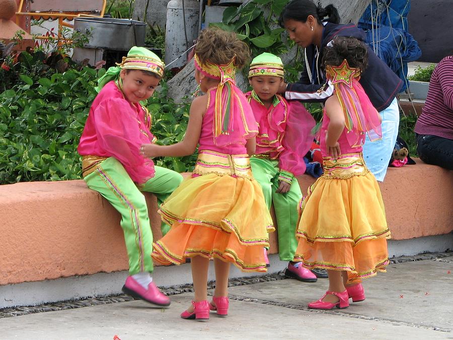 Carnaval Children Dancers 3 Photograph by Keith Stokes
