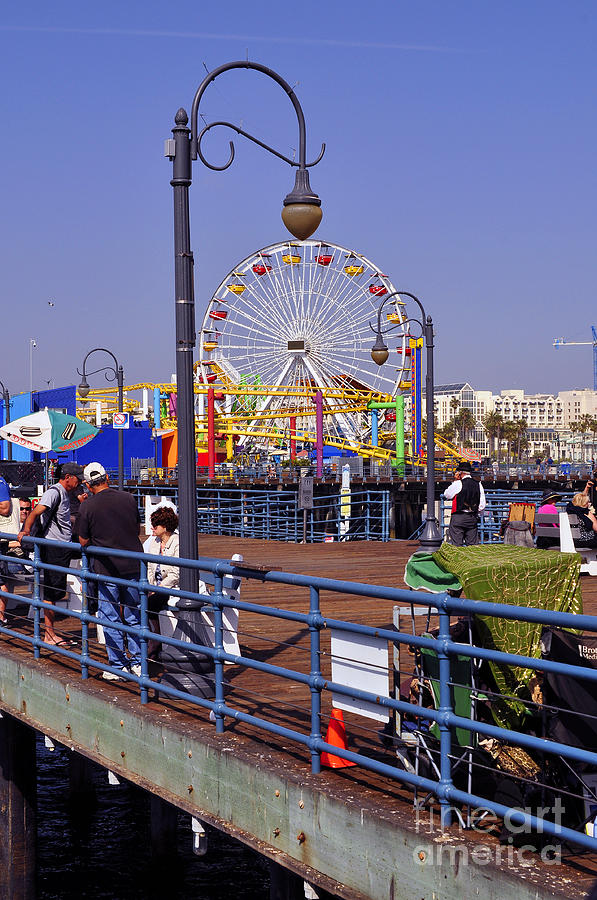 Pier Photograph - Carnival Atmosphere by Clayton Bruster