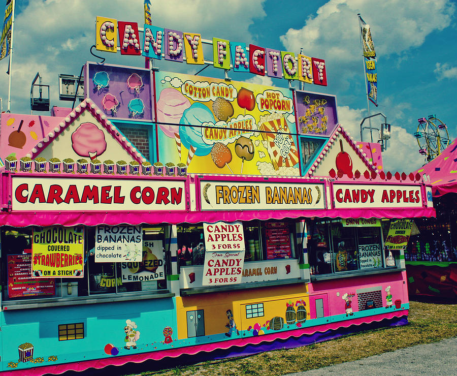 Carnival Candy Factory Photograph by Eye Shutter To Think