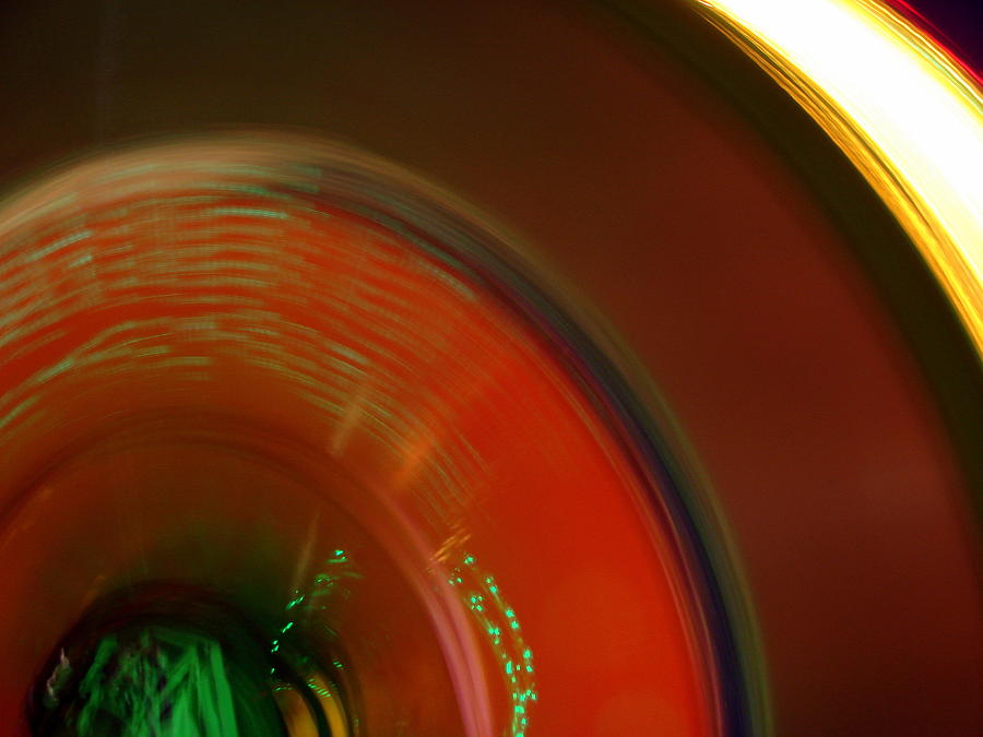 Abstract Photograph - Carnival Lights by Michelle Calkins