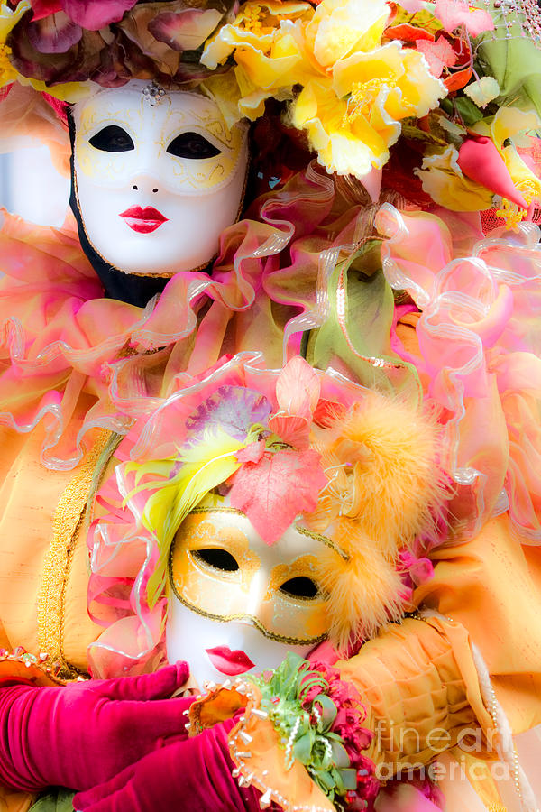 Carnival Mask Photograph by Luciano Mortula