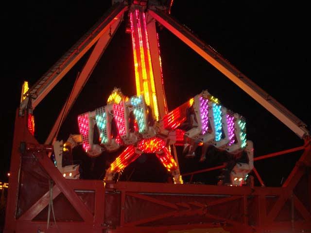 Carnival Ride Photograph by Val Oconnor