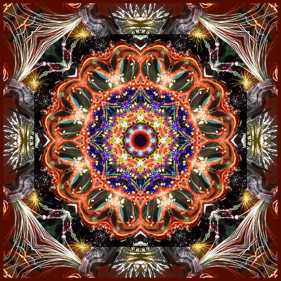 Carnivale Kaleidoscope Digital Art by Frances Miller