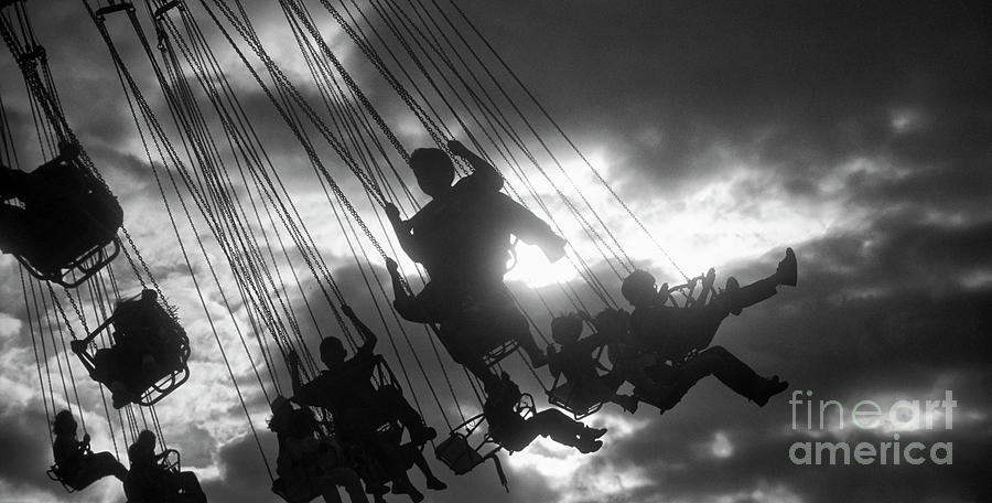 Carousel Swing Photograph by Keith Kapple