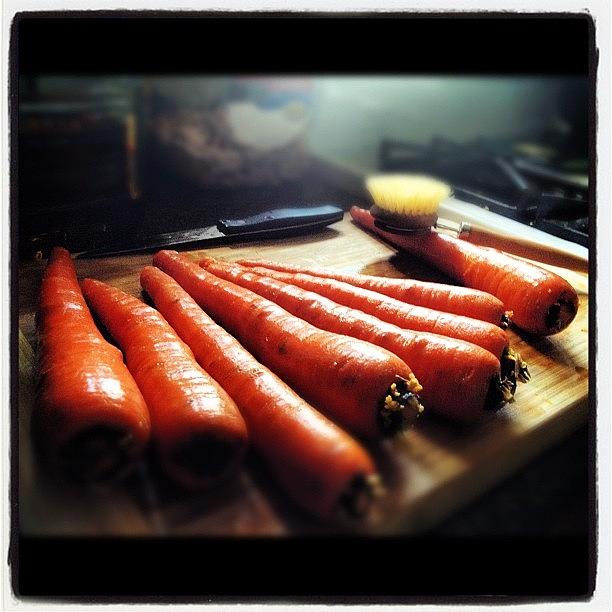 Carrots #upgradeyourlife @ahalife Photograph by Amanda Minaker