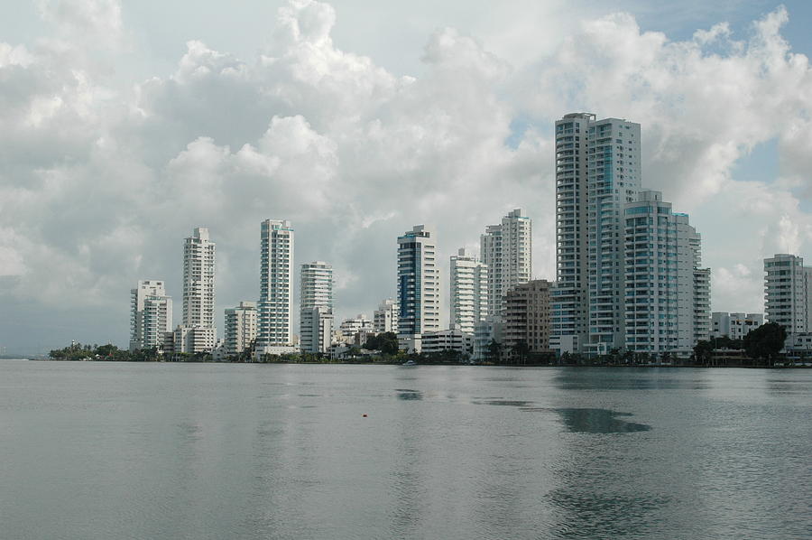 Skyscraper Photograph - Cartagena Colombia by Kathy Schumann