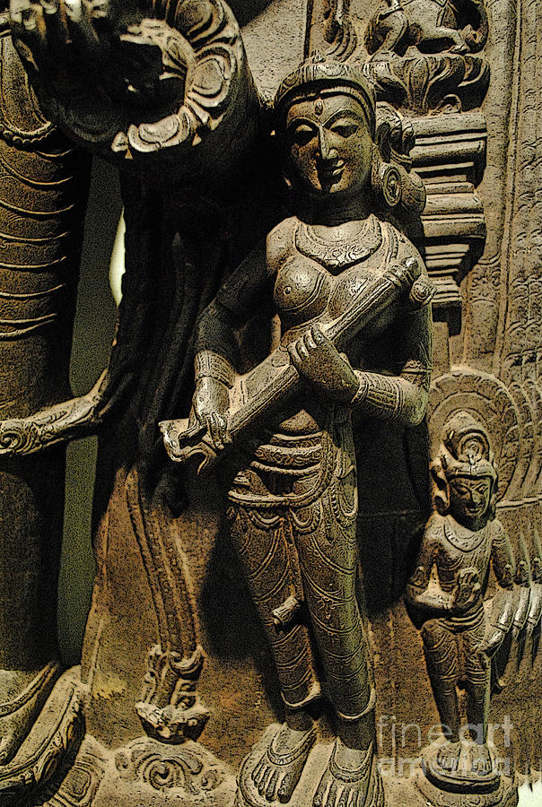 Asia Photograph - Carve of the Goddess by Jost Houk