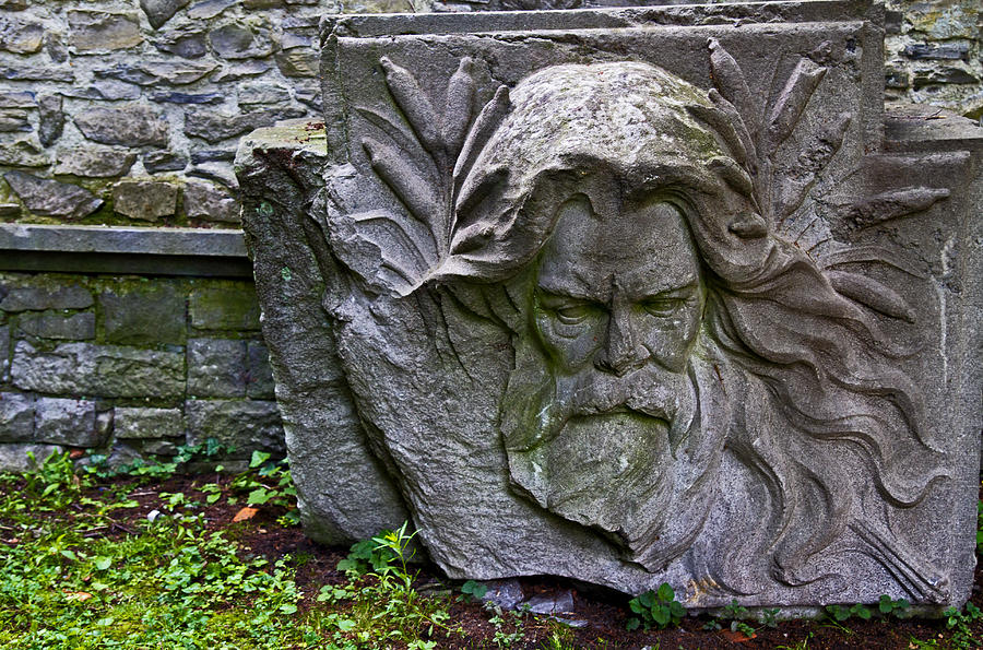 Carved stone Photograph by David Freuthal