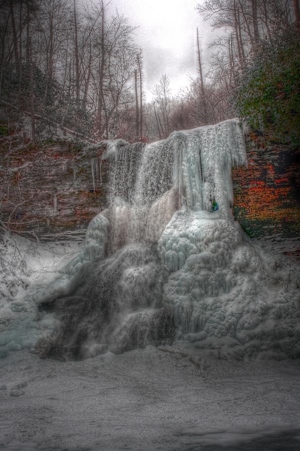 Nature Photograph - Cascades in Winter 3 by Dan Stone
