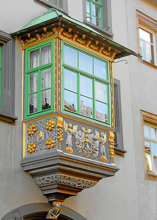 City Photograph - Casement Window into Weimars Past by Alexandra Till