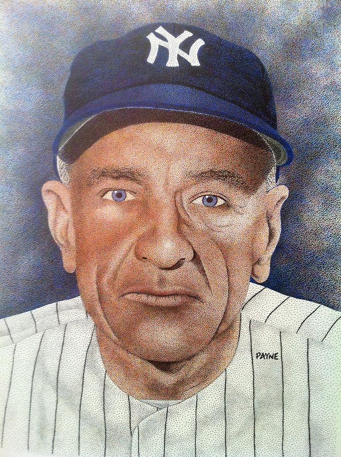 New York Yankees Drawing - Casey Stengel by Rob Payne