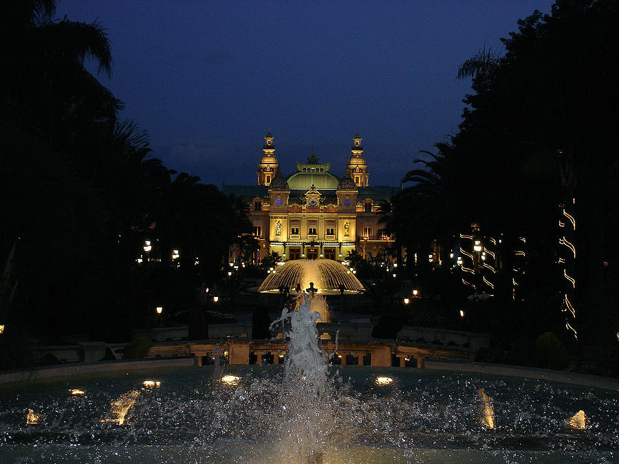 Casino de Monte Carlo Photograph by Robert Meyers-Lussier