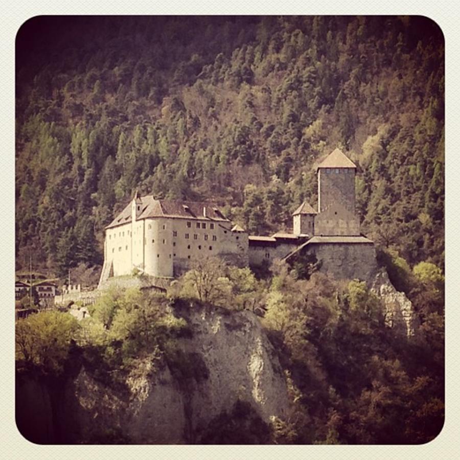 Castle Photograph - Castel Tirolo by Luisa Azzolini