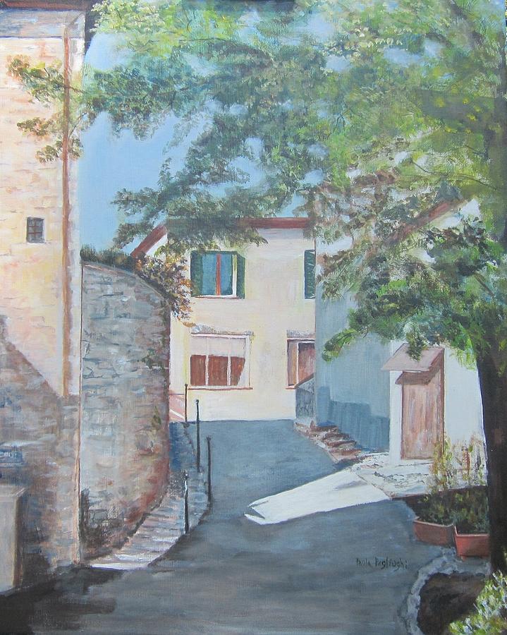 Castellina Painting by Paula Pagliughi