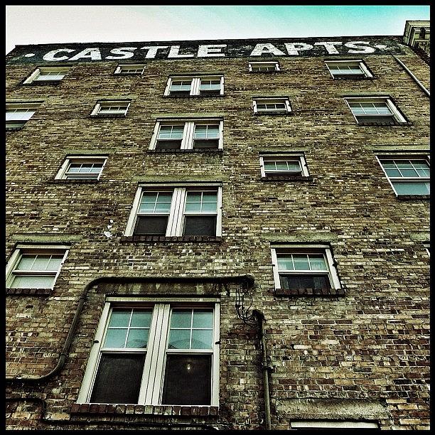 Seattle Photograph - Castle Apts. by T Catonpremise