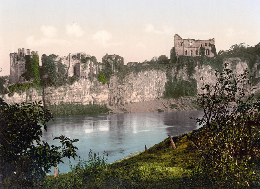Castle in Chepstow - Wales - United Kingdom Photograph by International  Images