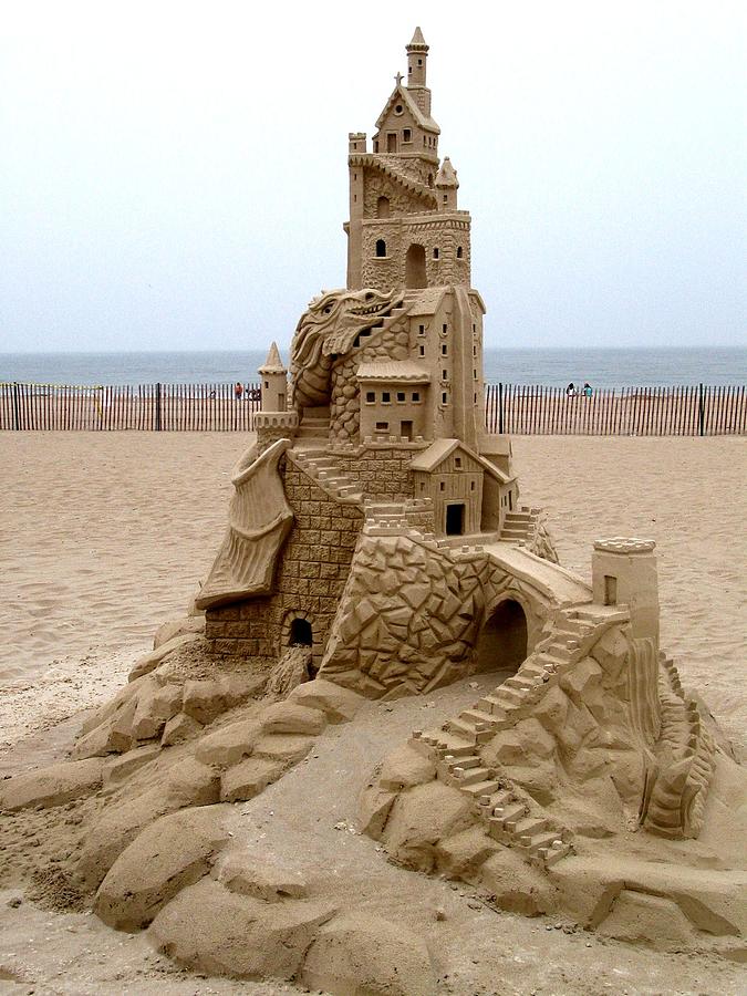 Castle In The Sand by Rich Tanguay