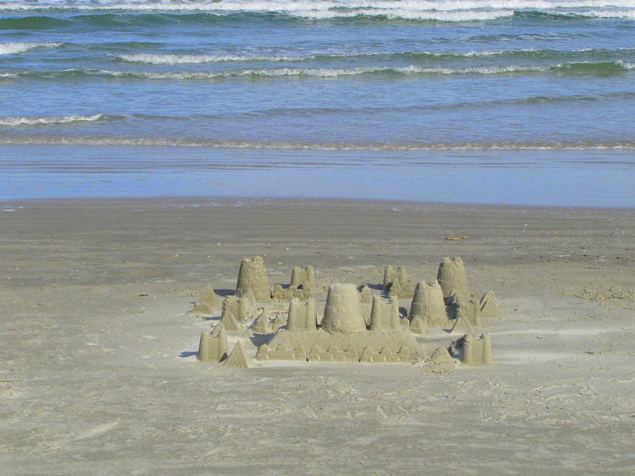 Castle in the Sand Photograph by RobLew Photography